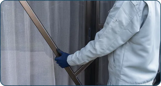 網戸の張り替え